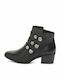 S.Oliver Leather Women's Ankle Boots Black 5-25350-21-001