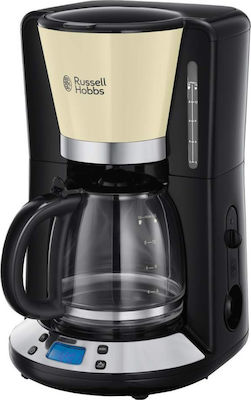 Russell Hobbs -56 Προγραμματιζόμενη Καφετιέρα Φίλτρου 1100W Beige