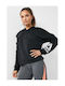 Reebok Wor Delta Women's Hooded Sweatshirt Black