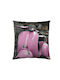 Vesta Home Perna De Canapea Din 100% Bumbac Roz 50x50cm