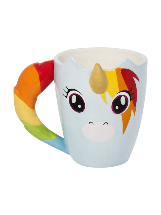 Thumbs Up Unicorn Cană Ceramică Albă 300ml 1buc