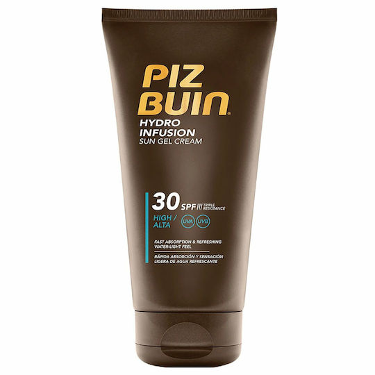 Piz Buin Hydro Infusion Sonnencreme Gel Tube Wasserdichtes Sonnenschutz Gel Für Körper SPF30 150ml