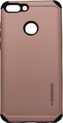 Motomo Tough Armor Plastic Back Cover Durable Rose Gold (Redmi 6)