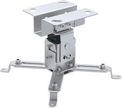 Techly ICA-PM-2S Projector Ceiling Mount with Maximum Load 20kg Silver