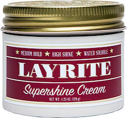 Layrite Κρέμα Μαλλιών Supershine για Λάμψη με Μέτριο Κράτημα 120gr Layrite Κρέμα Μαλλιών Supershine για Λάμψη με Μέτριο Κράτημα 120gr