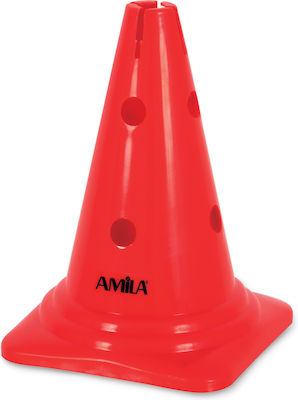 Amila 30cm Cone In Red Colour