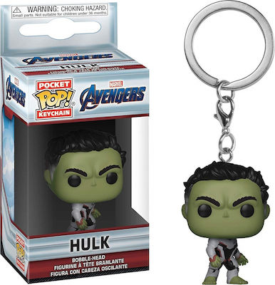 Funko Pocket Pop! Keychain Marvel: Avengers - Hulk Bobble-Head