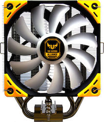 Scythe Kotetsu Mark II TUF Gaming Alliance CPU Cooling Fan for AM4/AM5/115x Socket Yellow