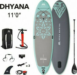 Aqua Marina Dhyana 11'0" SUP Board mit Länge 3.36m