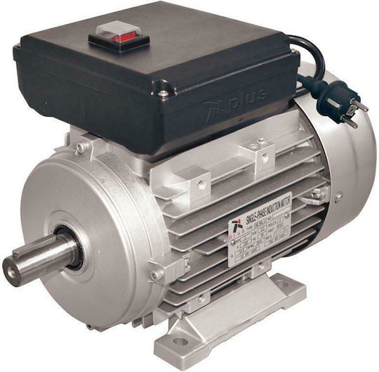 Plus Μονοφασικός Ηλεκτροκινητήρας 5.5hp Μέγιστων Στροφών 1400rpm με Σφήνα 220V