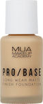 MUA Pro Base Long Wear Matte Finish Machiaj lichid 146 30ml