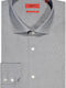 Hugo Boss Men's Shirt Long Sleeve Cotton Checked Light Blue