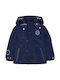 Mayoral Kids Sports Jacket short Windproof Hooded Navy Blue