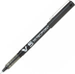 Pilot Hi-Tecpoint Pen Rollerball 0.5mm with Black Ink Black Body