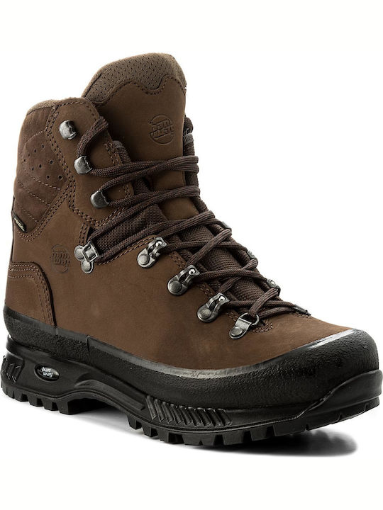 Hanwag Nazcat GTX Men's Hiking Boots Waterproof with Gore-Tex Membrane Brown