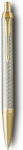 Parker IM Pen Ballpoint Premium Warm Silver GT