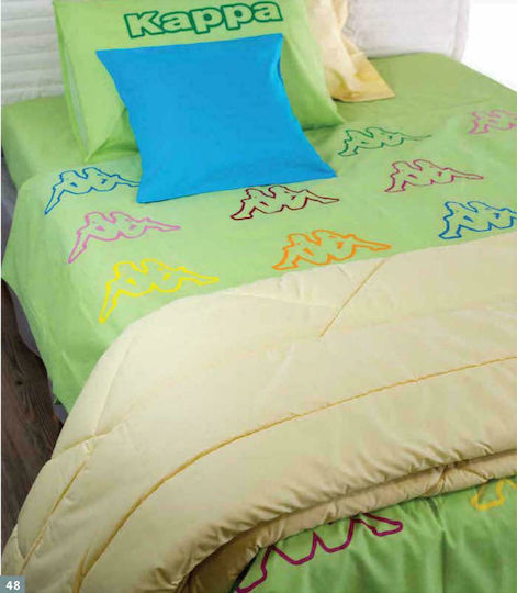Homeline Kids Duvet Single 917 Green 165x245cm
