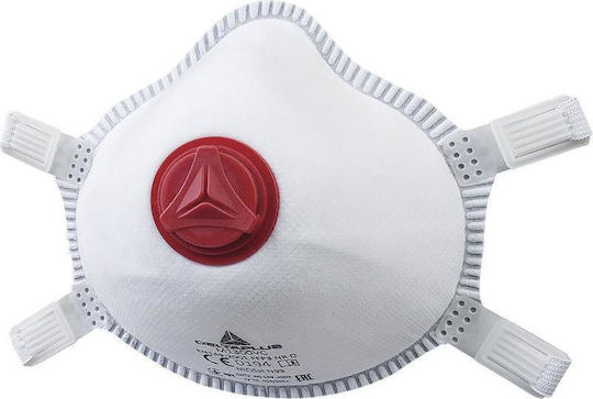 Delta Plus M1300VC Mască de protecție FFP3 cu supapă Alb 1buc