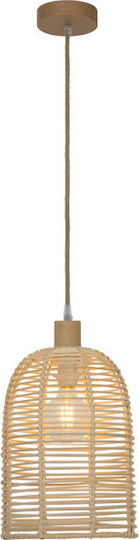 Viokef Bell Hängelampe Braun 25cm