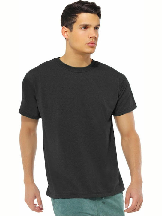 Bodymove Ανδρικό T-shirt Κοντομάνικο Μαύρο
