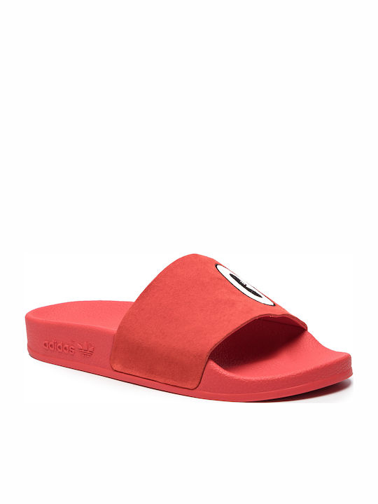 adidas Adilette HATTIE STEWARD Slides Red