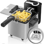 Cecotec CleanFry Oil Fryer 1.5lt Silver