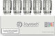 Joyetech EX Exceed Αντιστάση Ηλεκτρονικών Τσιγάρων 1.2ohm (MTL) 5τμχ