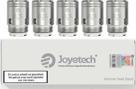 Joyetech EX Exceed Αντιστάση Ηλεκτρονικών Τσιγάρων 1.2ohm (MTL) 5τμχ