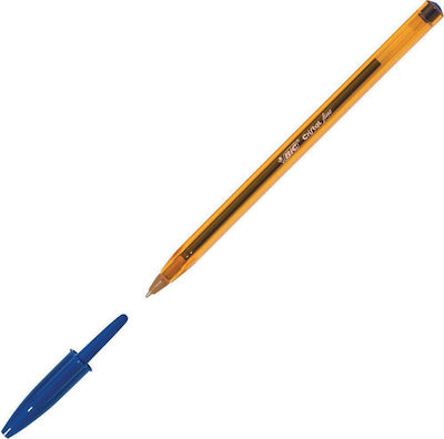 Bic Cristal Original Fine Pen Ballpoint 0.8mm with Blue Ink