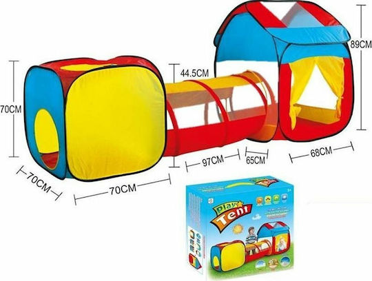 Blue Toys Kinderzelt Tunnel 675859 Mehrfarbig für 3+ Jahre