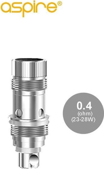 Aspire Nautilus 2S BVC Αντιστάση Ηλεκτρονικών Τσιγάρων 0.4ohm (DL) 5τμχ