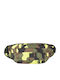 Urban Classics Bum Bag pentru Talie Frozen Yellow Camo