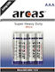 Arcas Heavy Duty Αλκαλικές Μπαταρίες AAA 1.5V 4τμχ