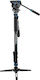 Benro Benro MCT38AFS4 Photography & Video Monopod with Flip Locks and S4 Video Head Aluminum with Tripod Base with Hydraulic Head and 4kg Maximum Load