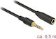DeLock Καλώδιο Ήχου TRRS 3.5mm male - 3.5mm fem...
