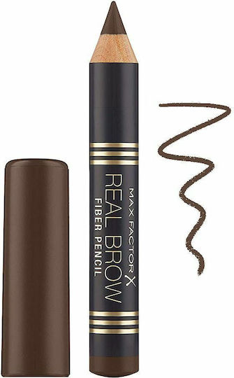Max Factor Real Brow Pencil Pencil for Eyebrows 004 Deep Brown