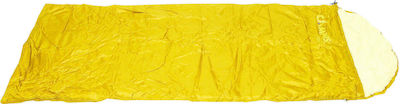 Campus Sleeping Bag Μονό Καλοκαιρινό Fox Yellow