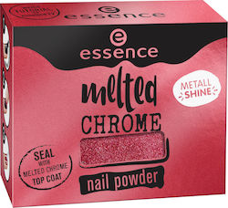 Essence Melted Chrome Nail Powder Decorating Powder for Nails in Red Color