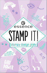 Essence Stamp It! Stampy Design Plate Briefmarken für Nägel
