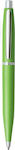 Sheaffer VFM Electric Green With Nickel Plate Trim Pen Ballpoint with Blue Ink