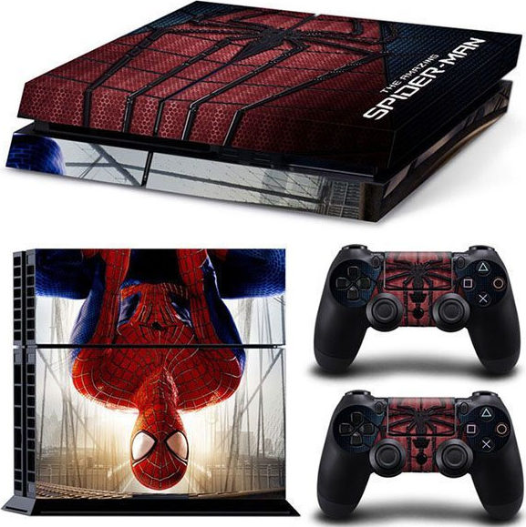 Sticker Skin Spiderman 5 & Dualshock PS4 Skroutz.gr