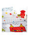 Saint Clair Robot Kids Pillowcase 50x70cm Multicolour