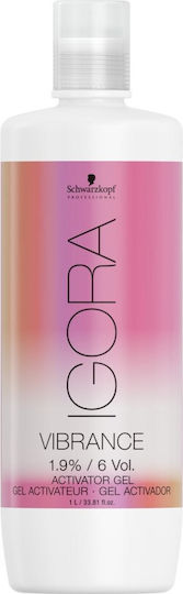 Schwarzkopf Igora Vibrance Gel Οξειδωτικό Γαλάκτωμα 6Vol 1000ml