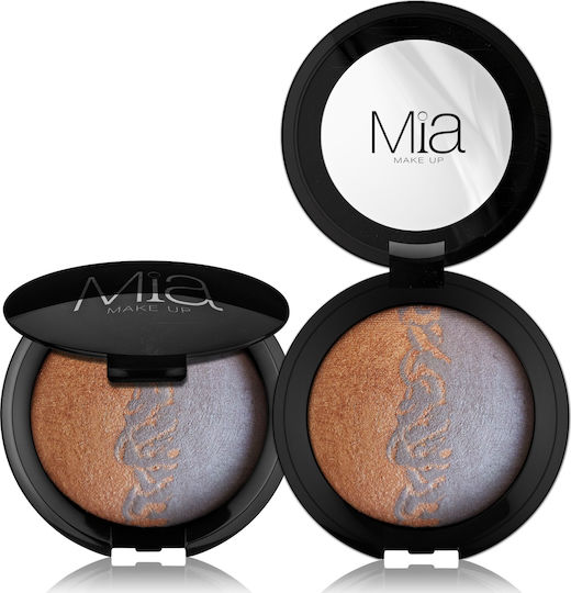 Mia Make Up Bronze Shimmer Melange Sun Kisses Glow Powder 10gr