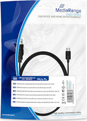 MediaRange 1.8m USB 2.0 Cable A-Male to mini A-Male (MRCS188)