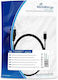MediaRange 1.8m USB 2.0 Cable A-Male to mini A-Male (MRCS188)
