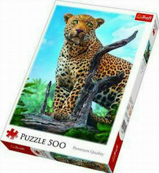 Wild Leopard Puzzle 2D 500 Pieces