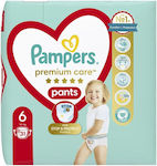 Pampers Premium Care Pants Πάνες Βρακάκι No. 6 για 15+kg 31τμχ