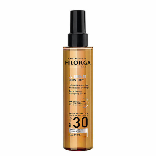 Filorga UV-Bronze Αντηλιακό Λάδι Σώματος SPF30 σε Spray 150ml