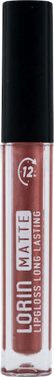 Lorin Lorin Matte Lipgloss Long Lasting Бежов 5мл